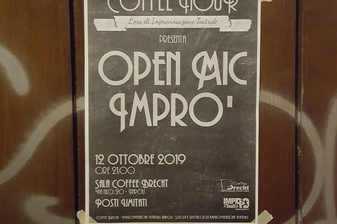 Freestyle+Open Mic per il primo Coffee Hour della stagione 2019-2020