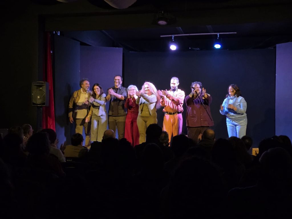 Coffee Brecht Improv Horror Comedy saluti finali Valeria Salvi