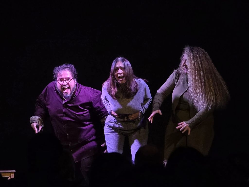 Coffee Brecht Improv Horror Comedy scena di possessione Valeria Salvi